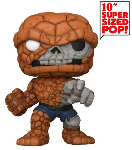 Figurine Funko Pop! N°665 - Marvel Zombies - Zombie The Thing 10" Exclu Sdcc